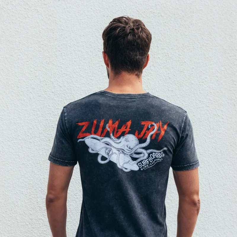Zuma Jay Octo Tee Black Stone